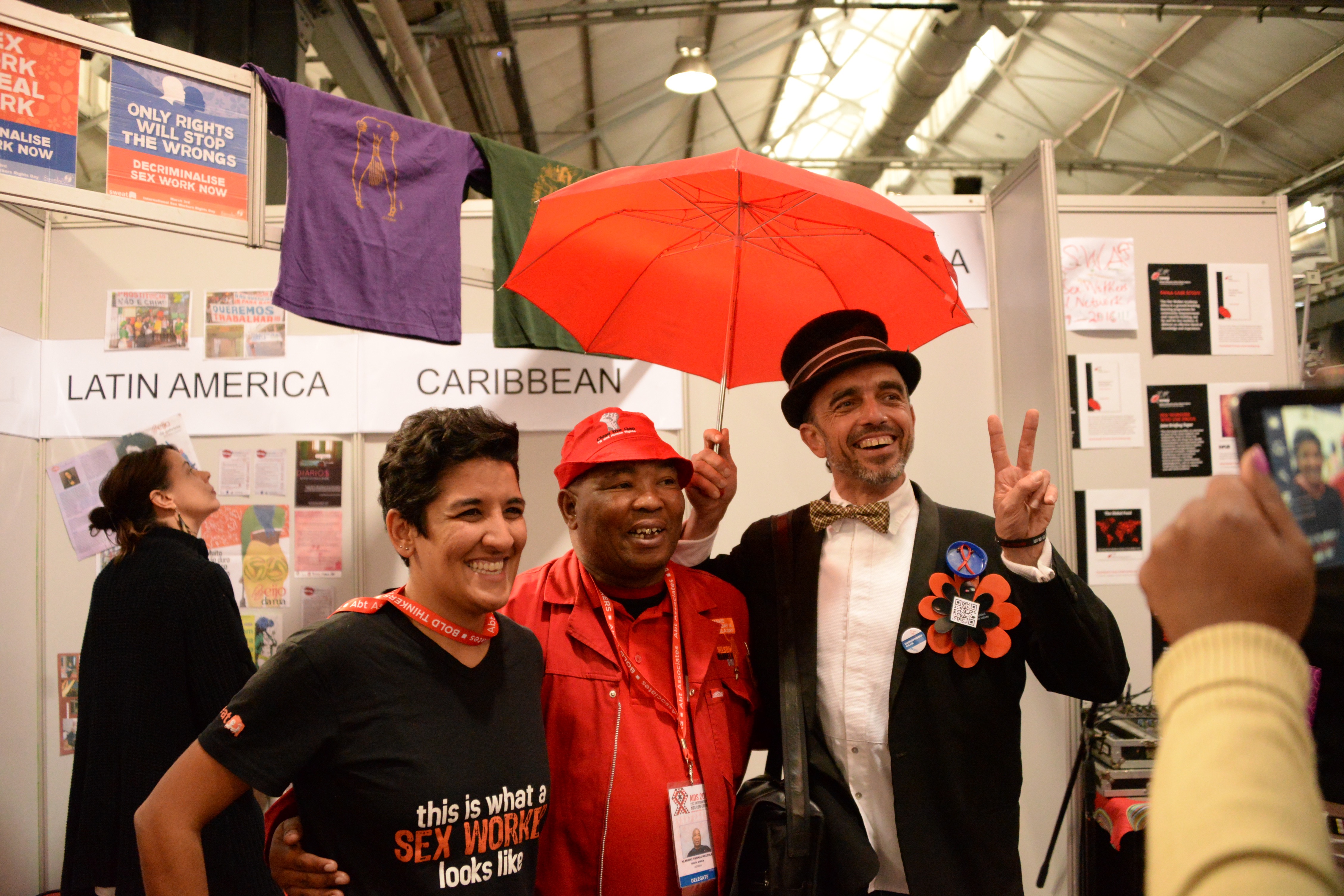 Shane (on the right) at the Global IAC in 2016