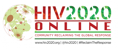 HIV2020 Online Logo